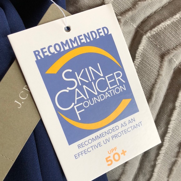 J Crew HP 🎉✨ thick neoprene SPF50 rash guard swim top NWT - Picture 5 of 7